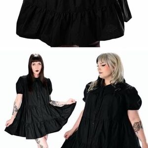 Chic Black Mini Dress for Women